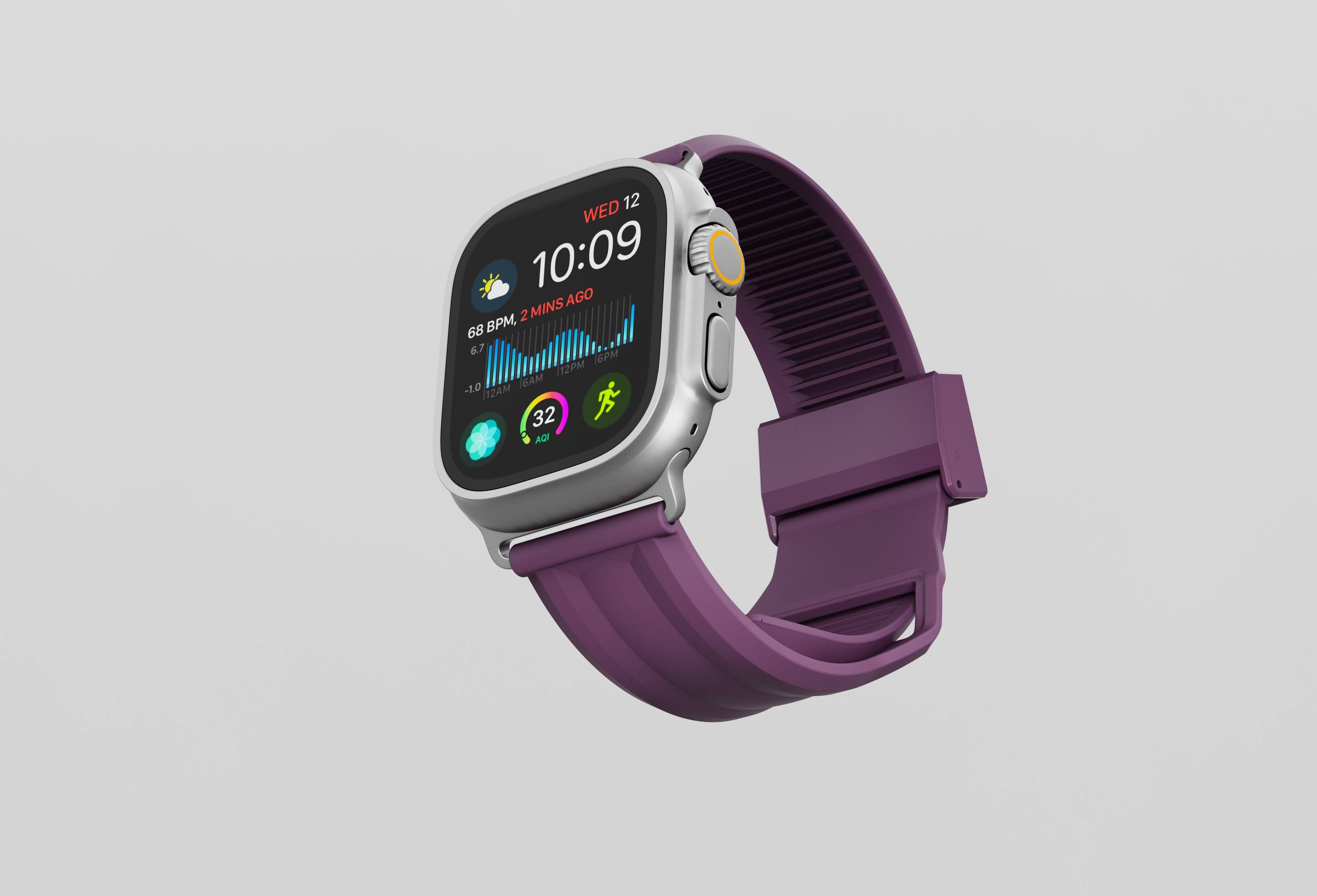 Lunir Purple Apple Watchband